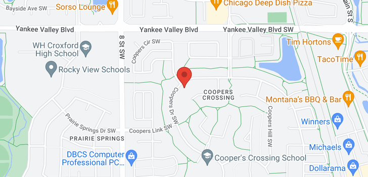 map of 781 Coopers Drive SW